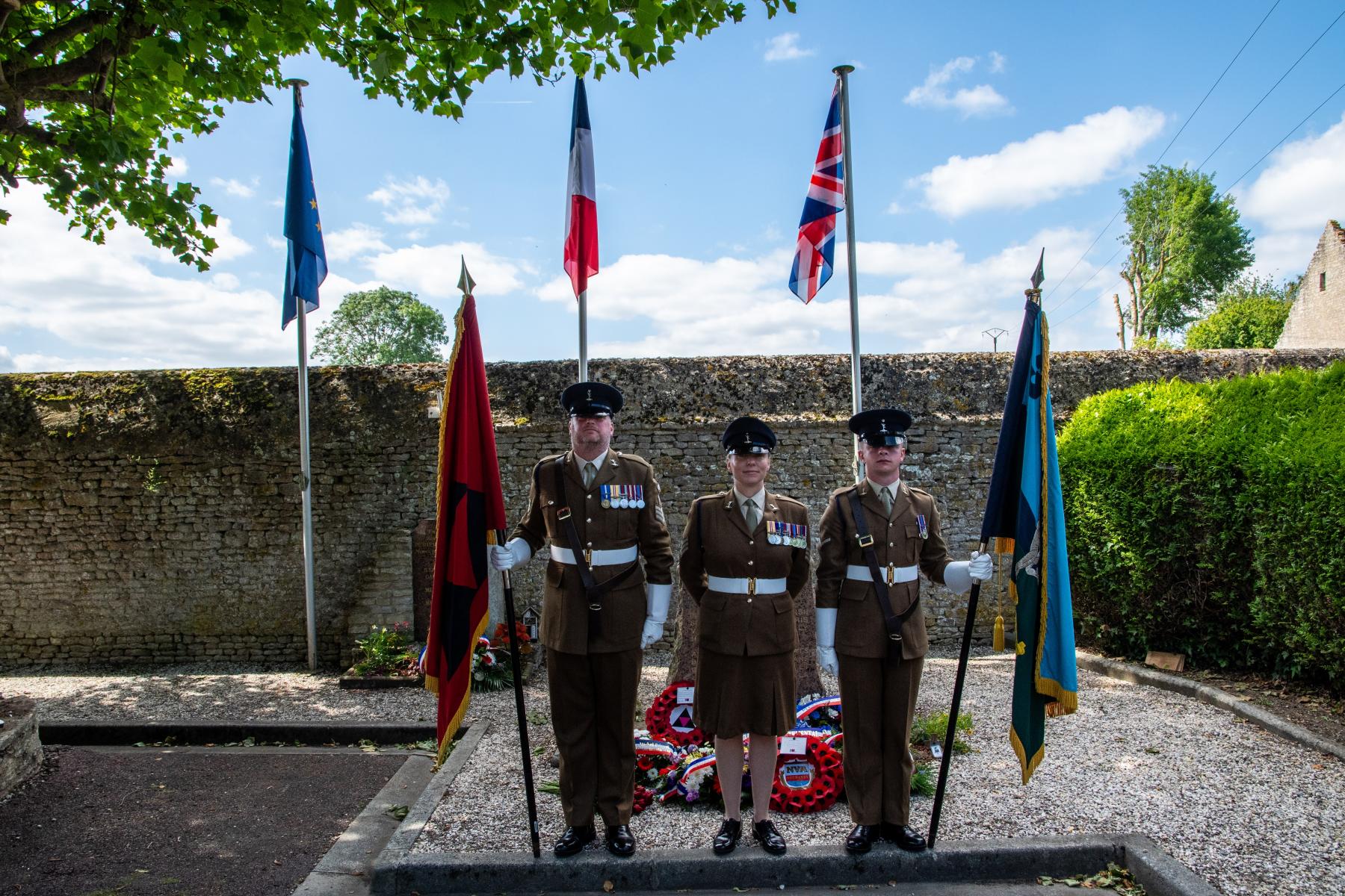 3 DSR in Normandy on the 80th Anniversary of D Da
